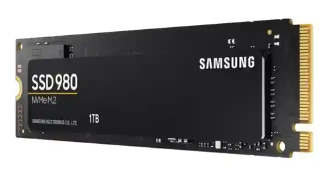 Disco Sólido Ssd Interno Samsung 980 Mz-v8v1tobw 1tb Negro