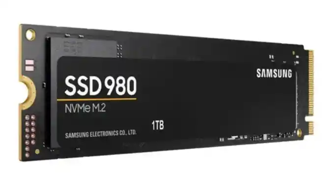 Disco Sólido Ssd Interno Samsung 980 Mz-v8v1tobw 1tb Negro