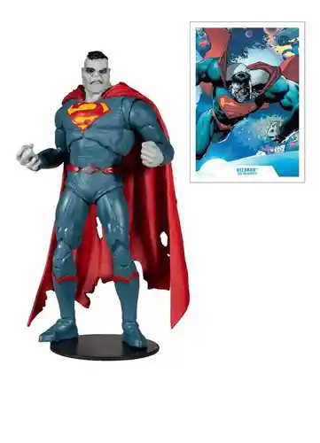 figura coleccionable de superman bizarro DC multiverse