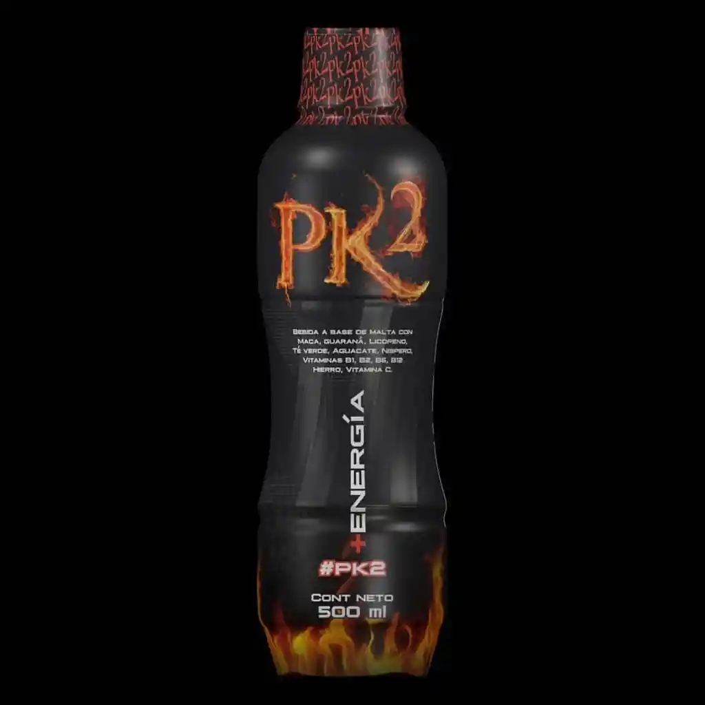 Bebida Energizante Potenciador Masculino - Pk2 500 Ml