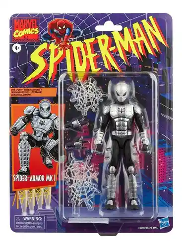 Figura Coleccionable Marvel Legends Series Spider Armor Mk1