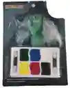1 Maquillaje Cara Halloween Pintura Facial Dibujos Mascara Fiesta Disfraz Colores
