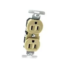 Toma Corriente Beige Leviton Sin Tapa