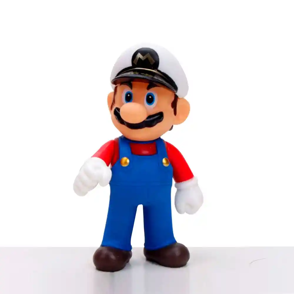 Figura Mario Bros Colección Mario Marinero Juguete Figuras