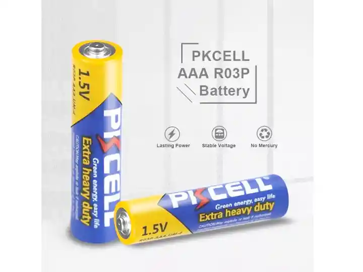 Pilas Aaa De Carbono Y Zinc, 1,5 V, 3a, R03p, Um4, Súper Resistente X Unidad