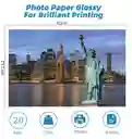 Papel Fotográfico Tamaño Tabloide A3 X 20 Hojas 240g Impresión De Fotos Brillante Fotografía Resma