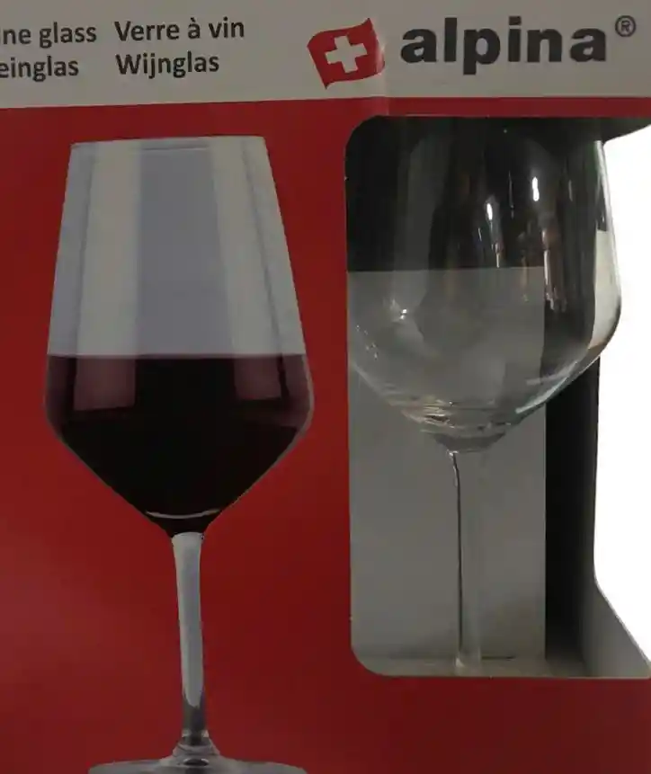 Set De Copas Para Vino X6pcs 350ml - Alpina