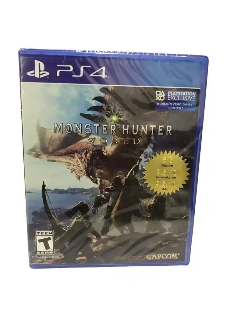 Monster Hunter World Para Ps4 Nuevo Fisico