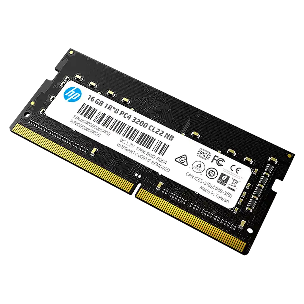 Memoria Ram Portátil Hp S1 Ddr4 16gb 3200mhz