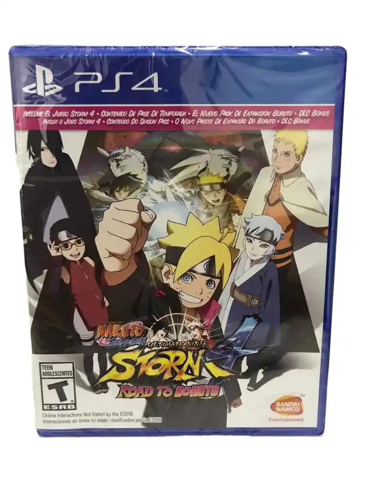 Naruto Shippuden Ultimate Ninja Storm 4 Road To Boruto Para Ps4 Nuevo Fisico