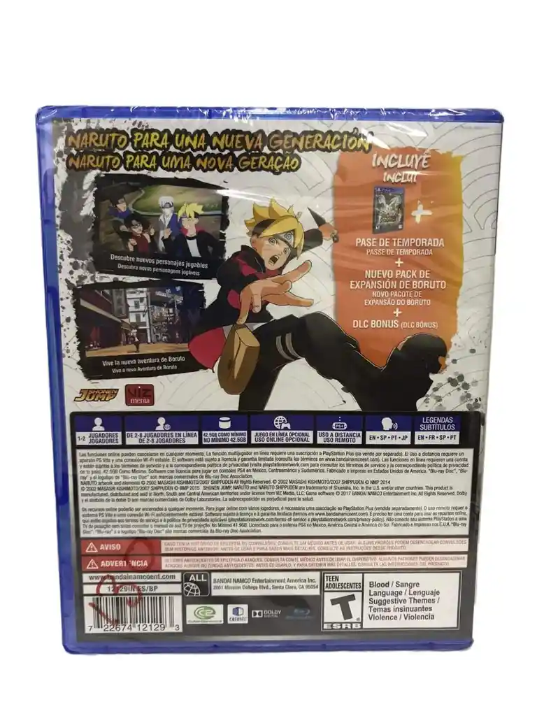 Naruto Shippuden Ultimate Ninja Storm 4 Road To Boruto Para Ps4 Nuevo Fisico