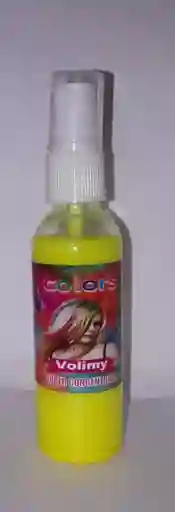 Laca Para Cabello Amarillo Fluorescente