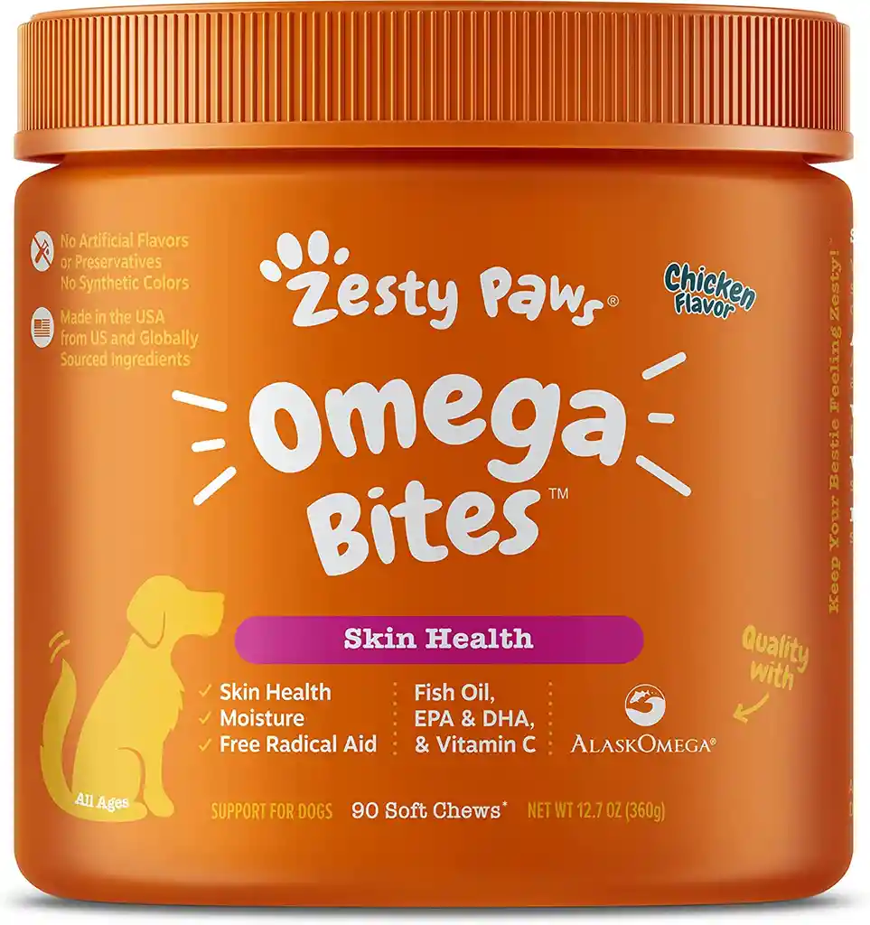 Zesty Paws Omega 3 Alaskan Fish Oil