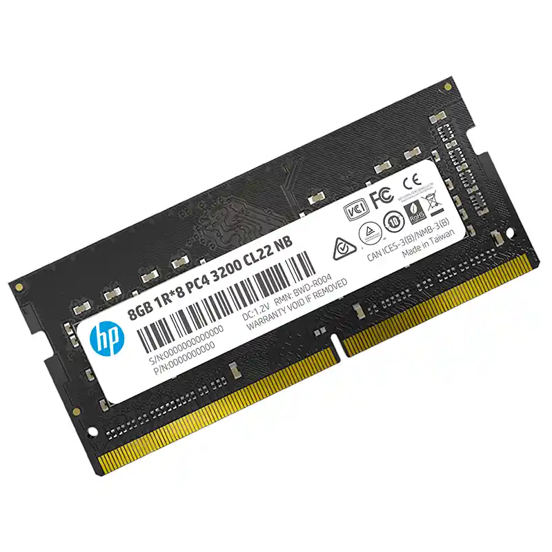 Memoria Ram Portátil Hp S1 Ddr4 8gb 3200mhz