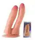 Dildo Consolador Chupa Doble Dong, No Vibra