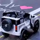Carro Eléctrico Tipo Land Rover Blanco