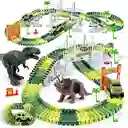 Pista De Carro Dinosaurio Para Niños 142pcs