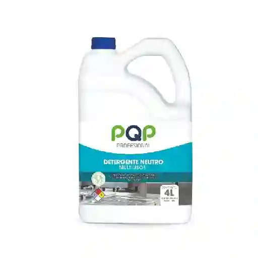 Detergente Neutro Pqp Profesional 4 L