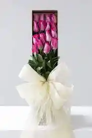 Caja De Rosas Largas