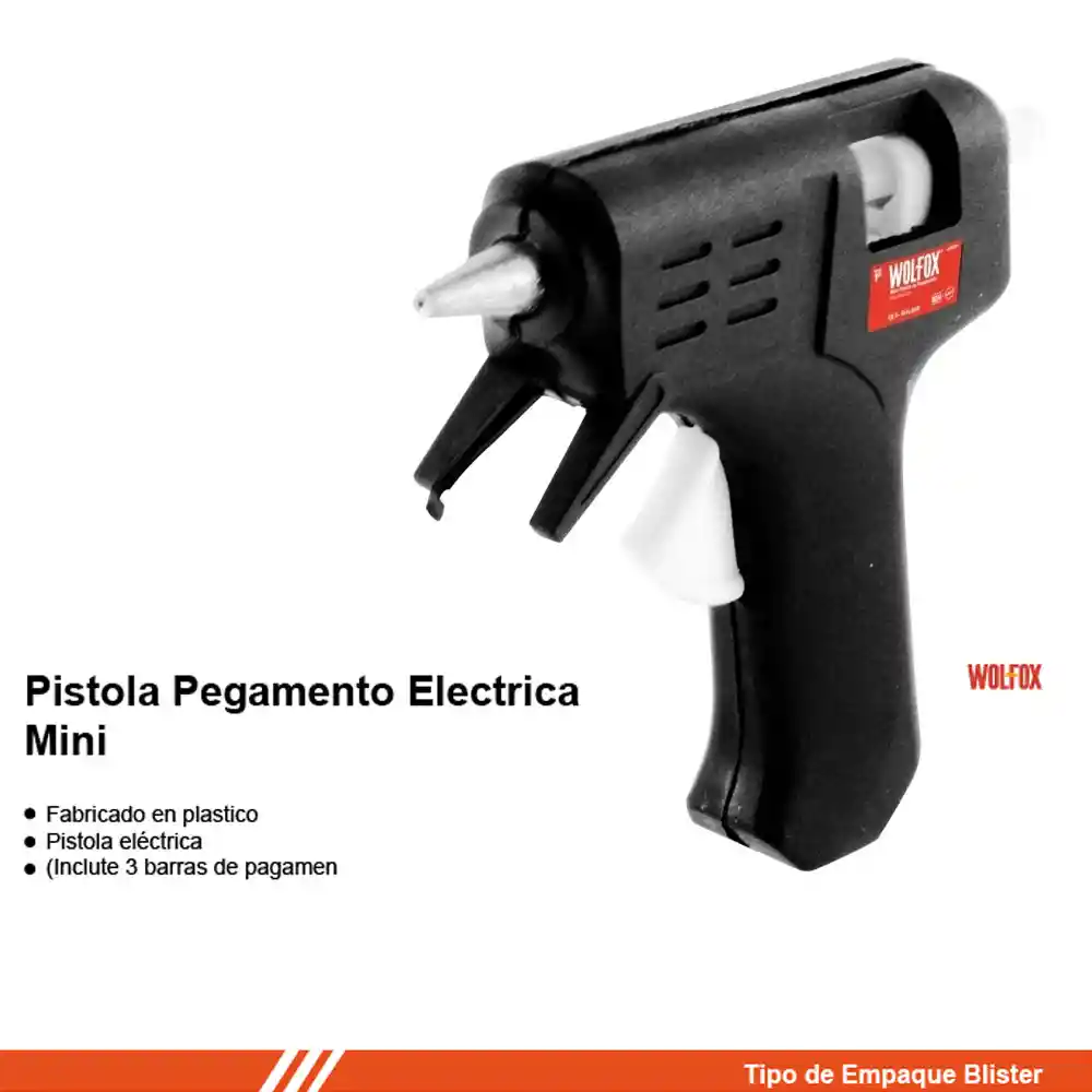 Mini Pistola Pegamento Eléctrica Dispensador Silicona Hogar