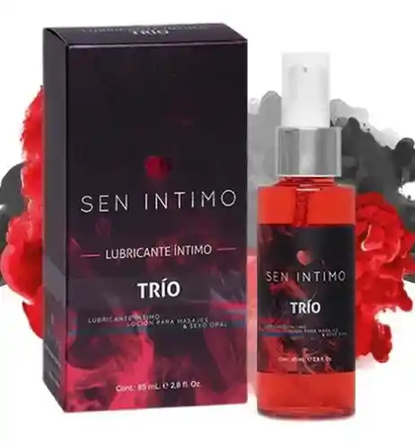 Lubricante Sen Intimo Trio Aceite Masajes Y Sexo Oral 3 En 1