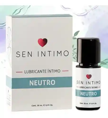 Lubricante Sen Intimo Neutro Natural Base Agua