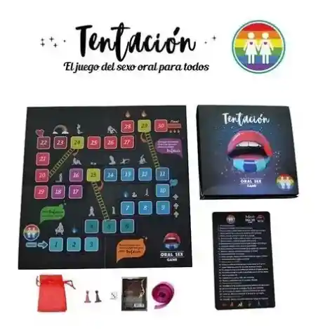 Juego De Mesa Erótico Lesbi Escalera Parques Tentación Oral