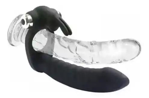 Dildo Anillo Doble Penetración Estimulación Clitoris Punto G