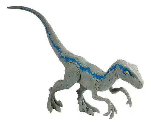 Jurassic World Basic Velociraptor Blue Mattel