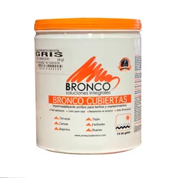 Bronco Cubierta Galon Blanco