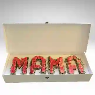 Caja En Rosas Mama
