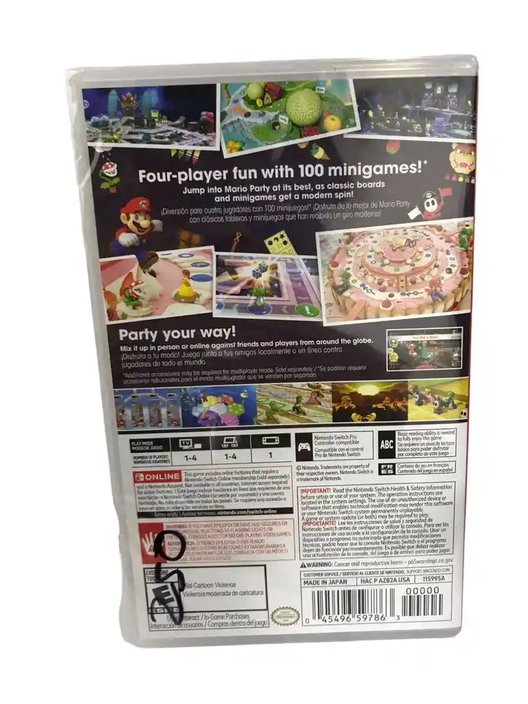 Mario Party Superstars Para Nintendo Switch Nuevo Fisico