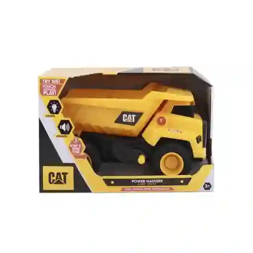 Volqueta Power Haulers Cat Con Luz Y Sonido