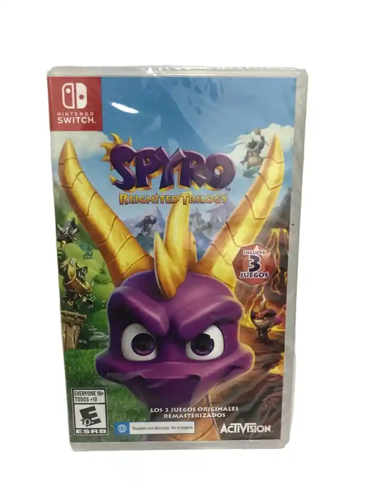 Spyro Reignited Trilogy Para Nintendo Switch Nuevo Fisico