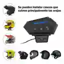 Intercomunicador Para Casco De Moto Auricular Bluetooth Bt-12