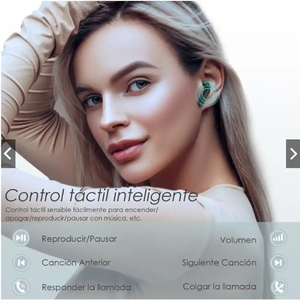 1hora Auriculares Inalambricos In-ear Bluetooth Tws Aut200