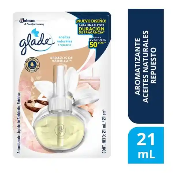 Glade Ambientador Aceite Respuesto X 1 Vainilla