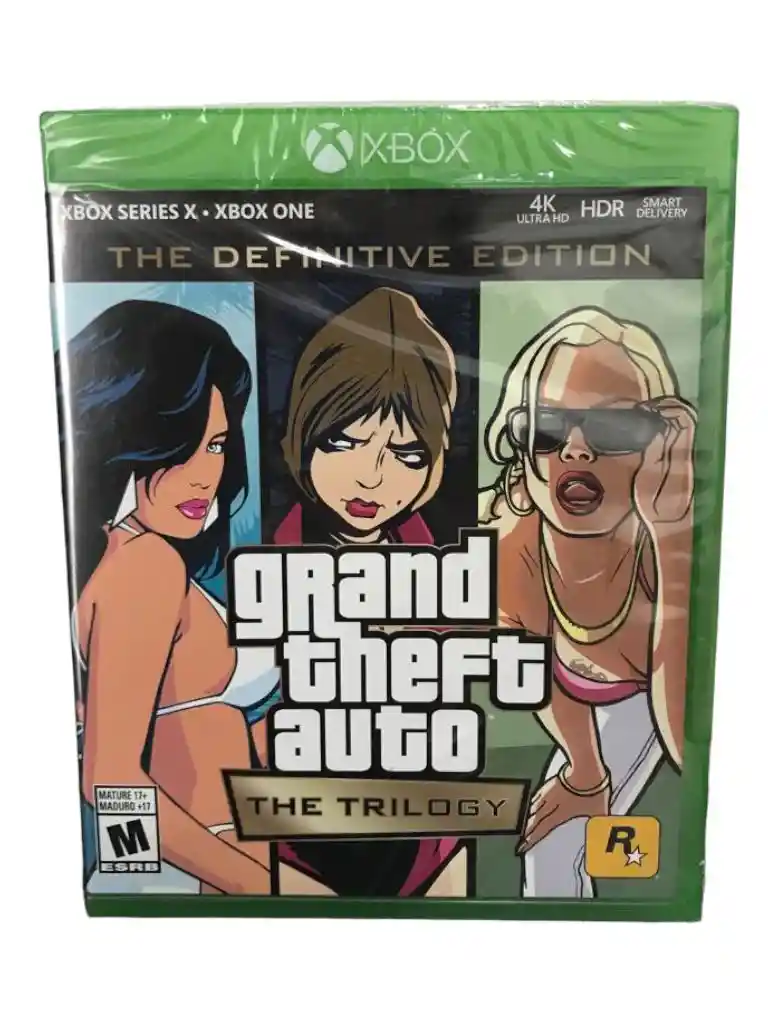 Grand Theft Auto Trilogy Para Xbox One Nuevo Fisico