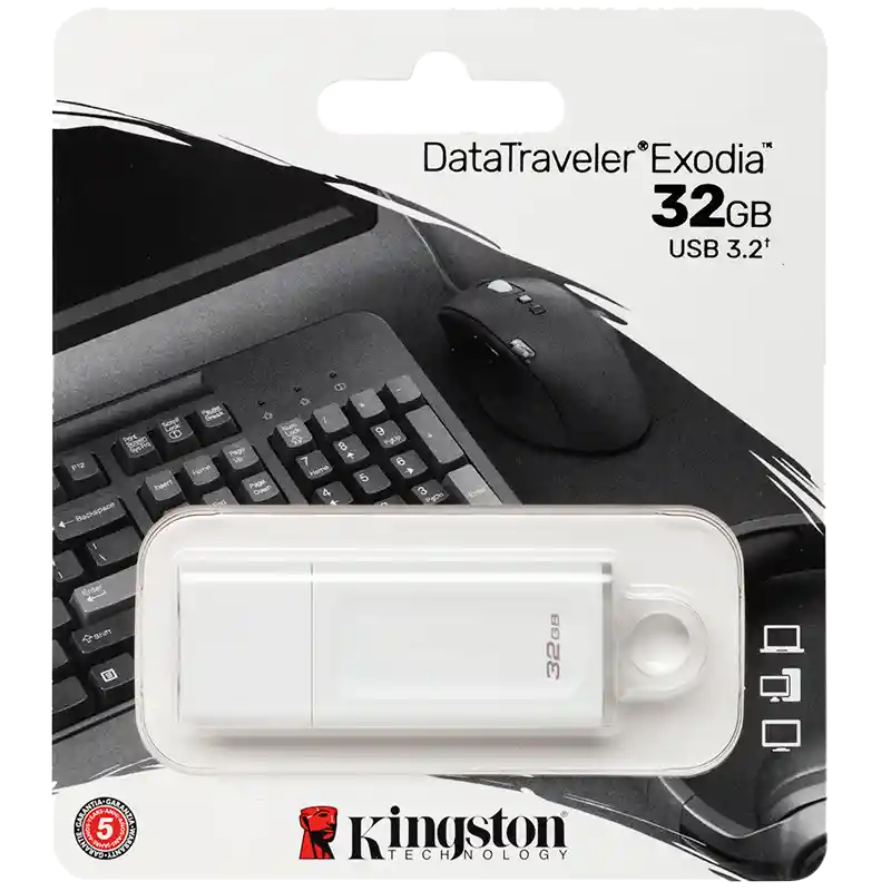 Memoria Usb 3.2 Kingston Datatraveler Exodia 32gb