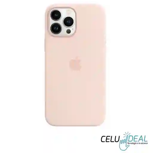 Estuche Silicona Iphone 13 Pro Palo Rosa