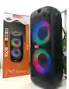 Cabina Parlante Bluetooth Portatil Dg-1110 Rgb 4"x2 Pulgadas