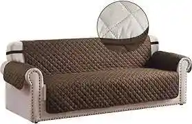 Forro Protector De Muebles Y Sofá 2 Puesto 140 X180 Cm Doble Faz