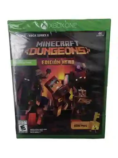 Minecraft Dungeons Edicion Hero Para Xbox One Nuevo Fisico