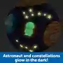 Rompecabezas 3d Niño Espacio Sistema Solar Alumbra Oscuridad