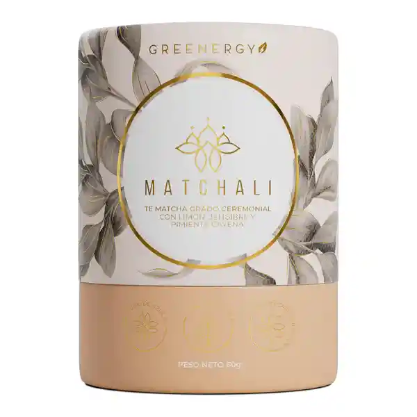 Té Matcha Limón Jengibre- Matchali 60g