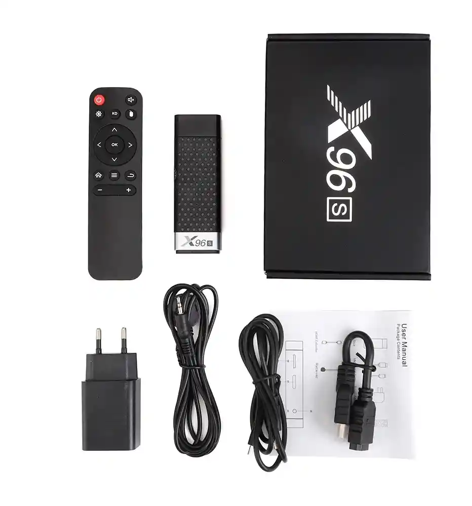 Smart Tv Box 4 + 32gb 4k Bluetooth 4.2 Receptores De Reproductor Multimedia Quad Core X96s