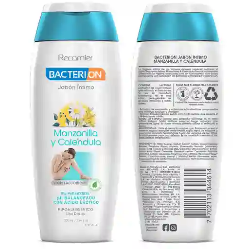 Jabon Intimo Bacterion Manzana Calendula