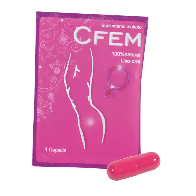 *2 Potenciador Sexual Femenino Cfem 1 Capsula