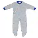 Pijama Térmica Enteriza Niño Azul Celeste Talla 06