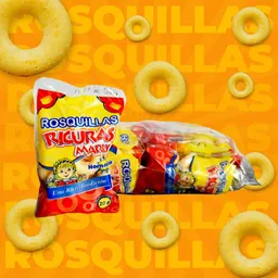 Paquete Rosquillas De 20 Gr X 10 Unidades